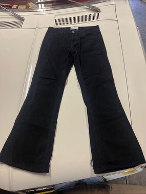 Mens Madcap England Killer 70s Cord Flares in Black, Like New, 30x32